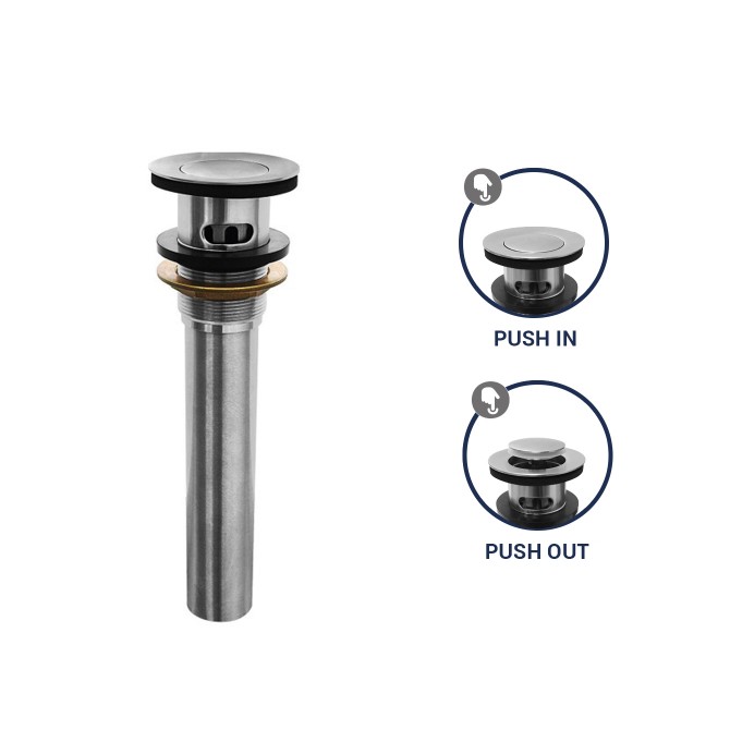 Desagüe de lavatorio tipo push 2260600I VAINSA